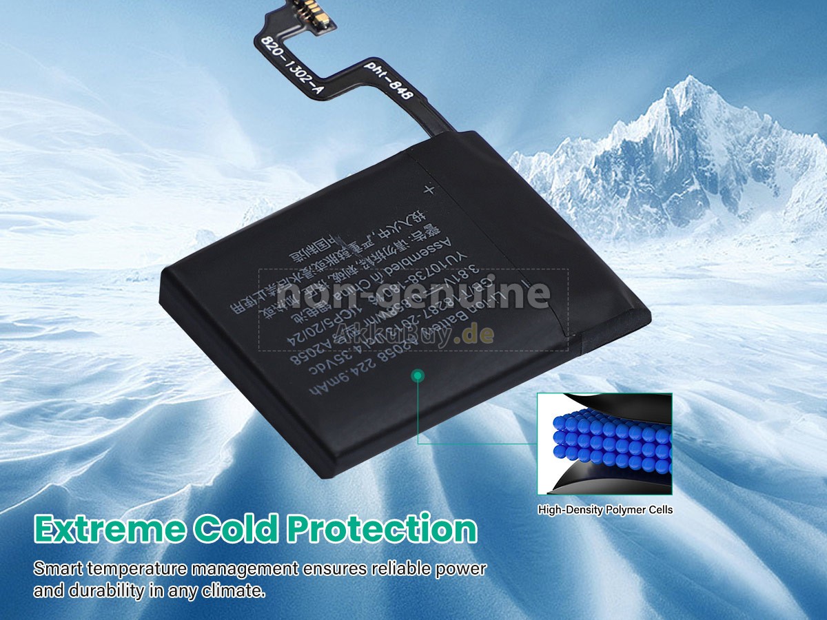 Apple WATCH Series 4 NIKE+ LTE 40MM Ersatzakku