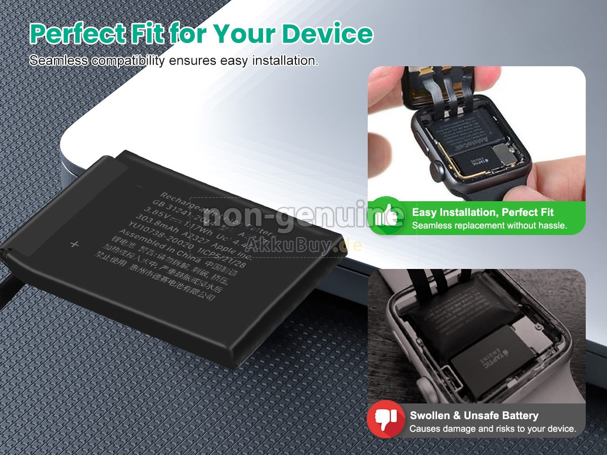 Apple WATCH Series 6 LTE 44MM Ersatzakku