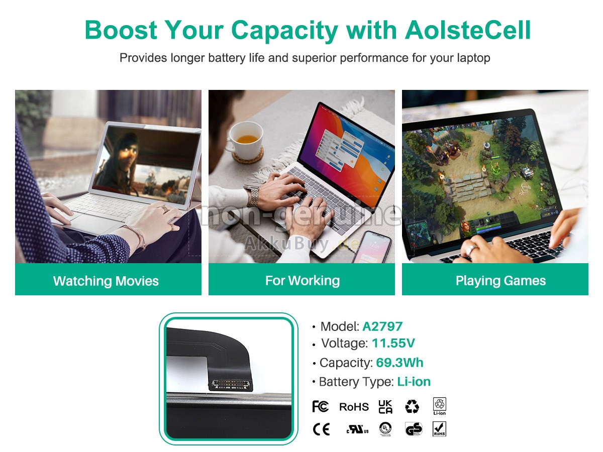 Apple MacBook Air 2023 M2 15_ Ersatzakku