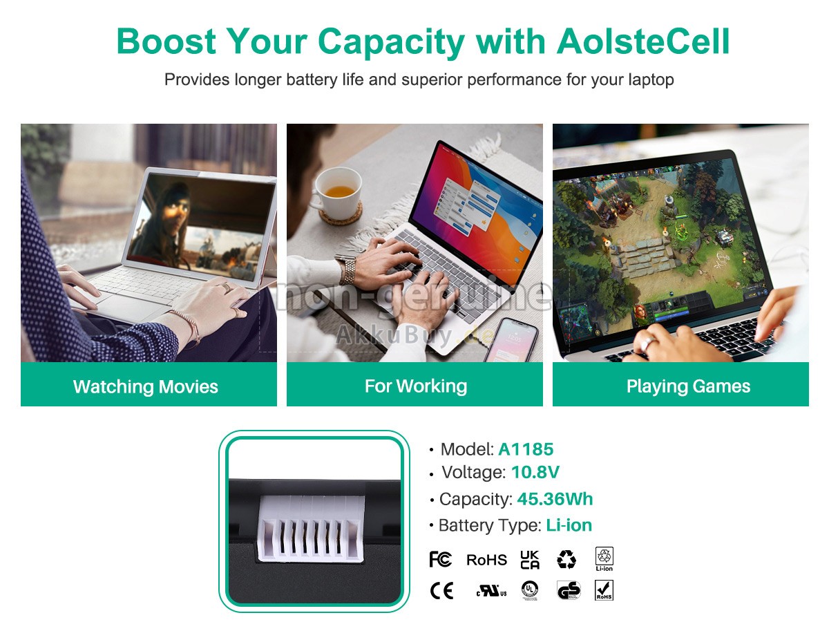 Apple MacBook MB062LL/B Ersatzakku