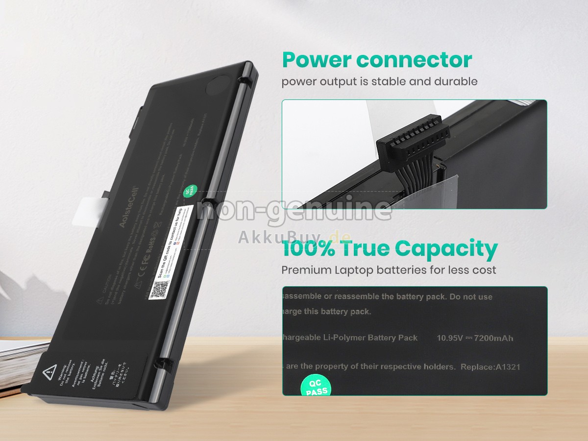 Apple MacBook Pro 15_ MB986LL/A Ersatzakku