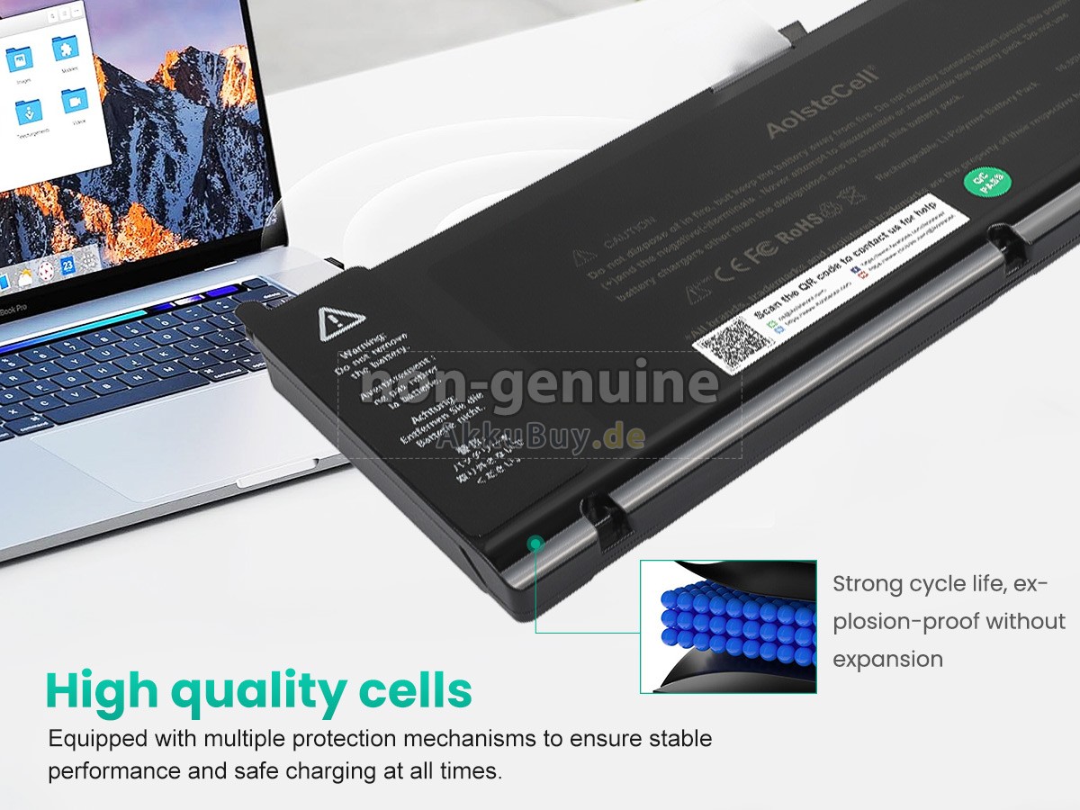 Apple MacBook Pro 15_ MB986LL/A Ersatzakku