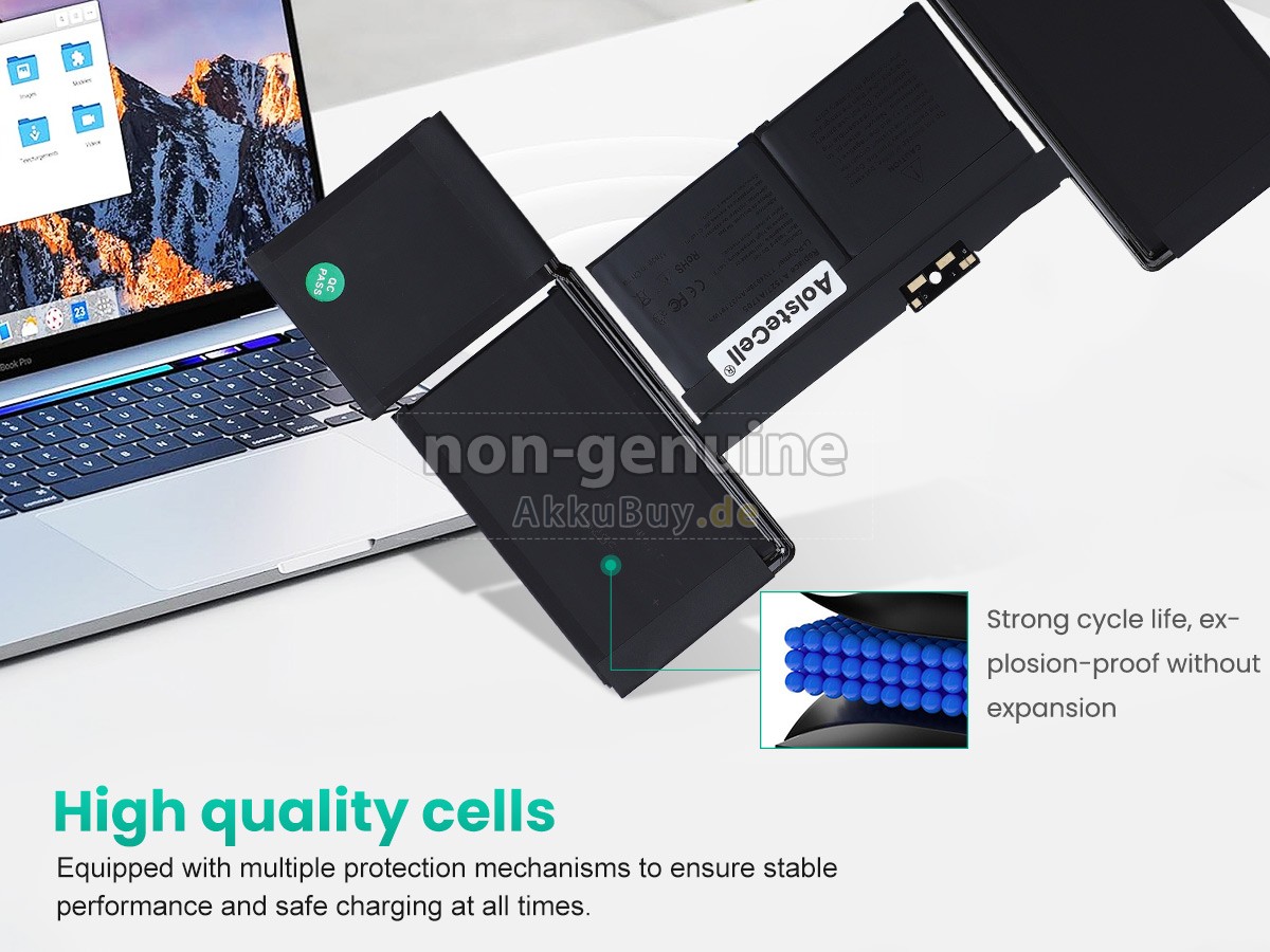 Apple MacBook Core M 1.2GHZ 12 inch Retina A1534(EMC 2746) Ersatzakku