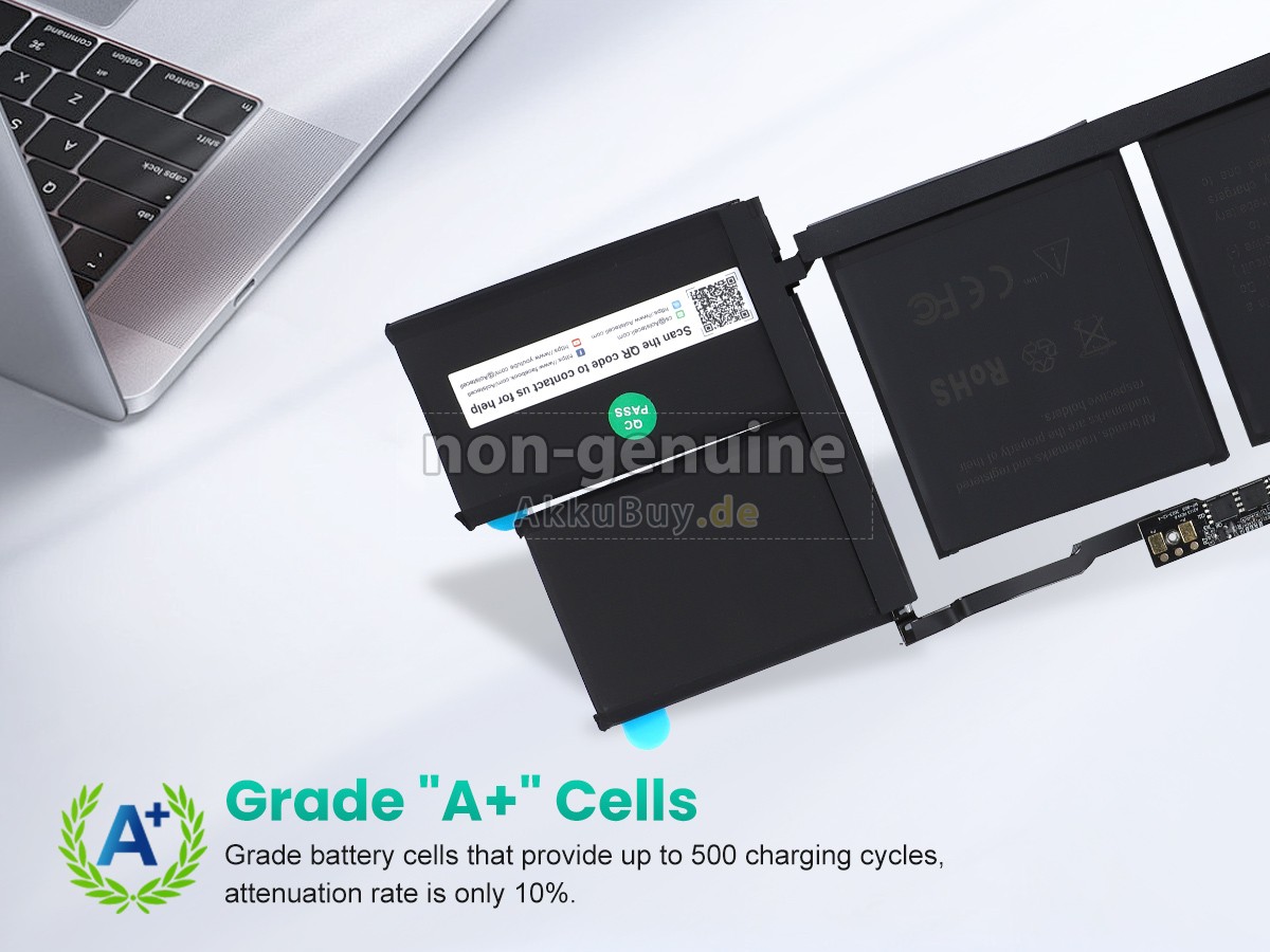 Apple MacBook Pro 16-inch Core I9 2.3GHZ 2019 A2141 EMC 3347 Ersatzakku
