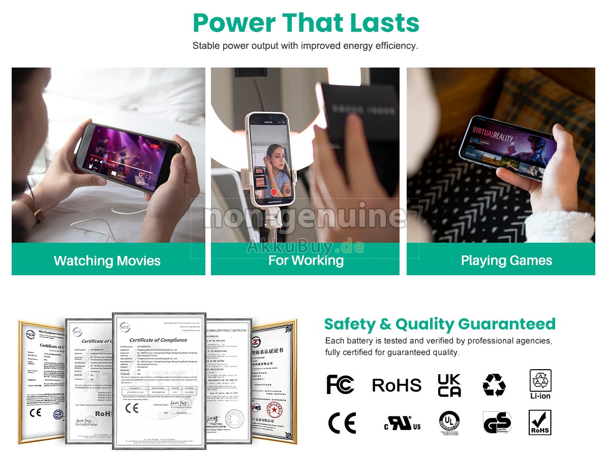 Apple iPad Air 2 Ersatzakku