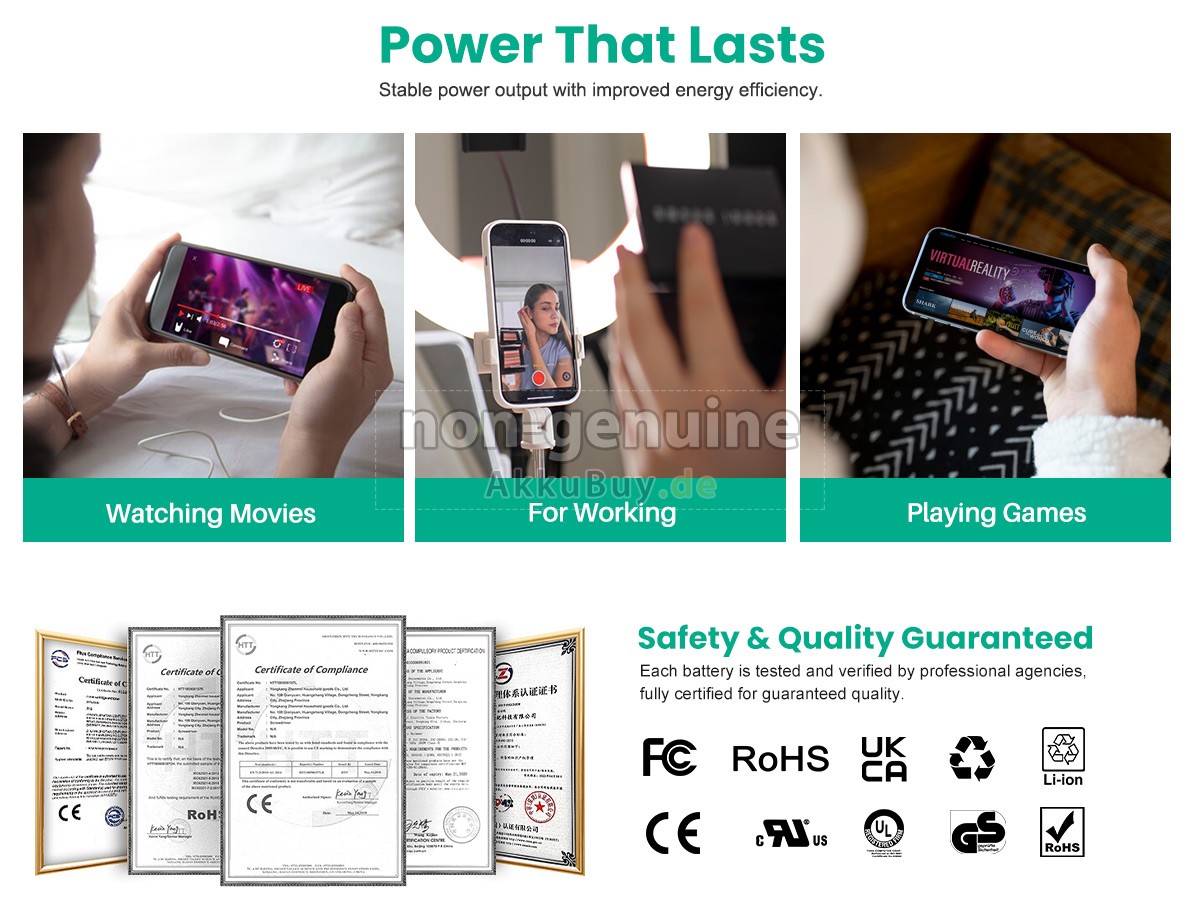 Apple IPHONE 13 PRO 5G Ersatzakku