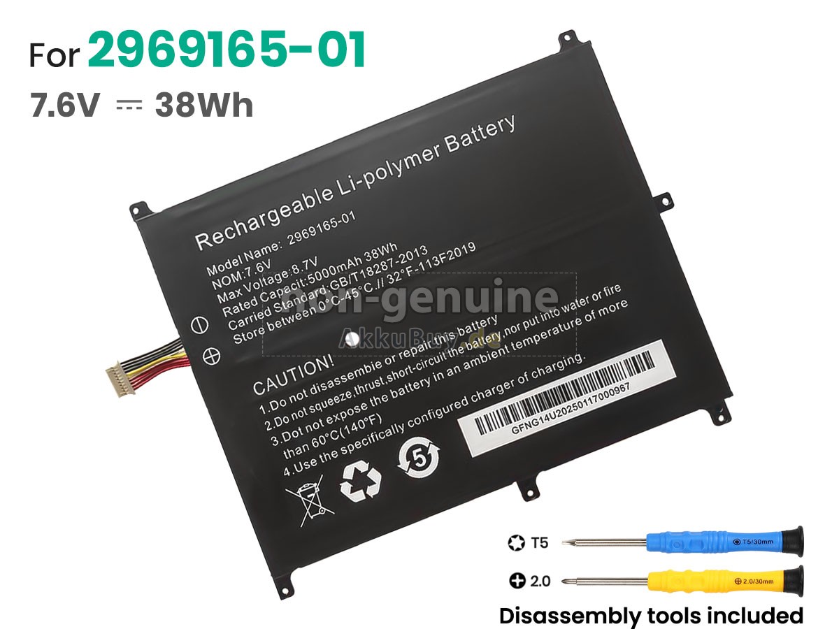 CHUWI 2969165-01 Ersatzakku