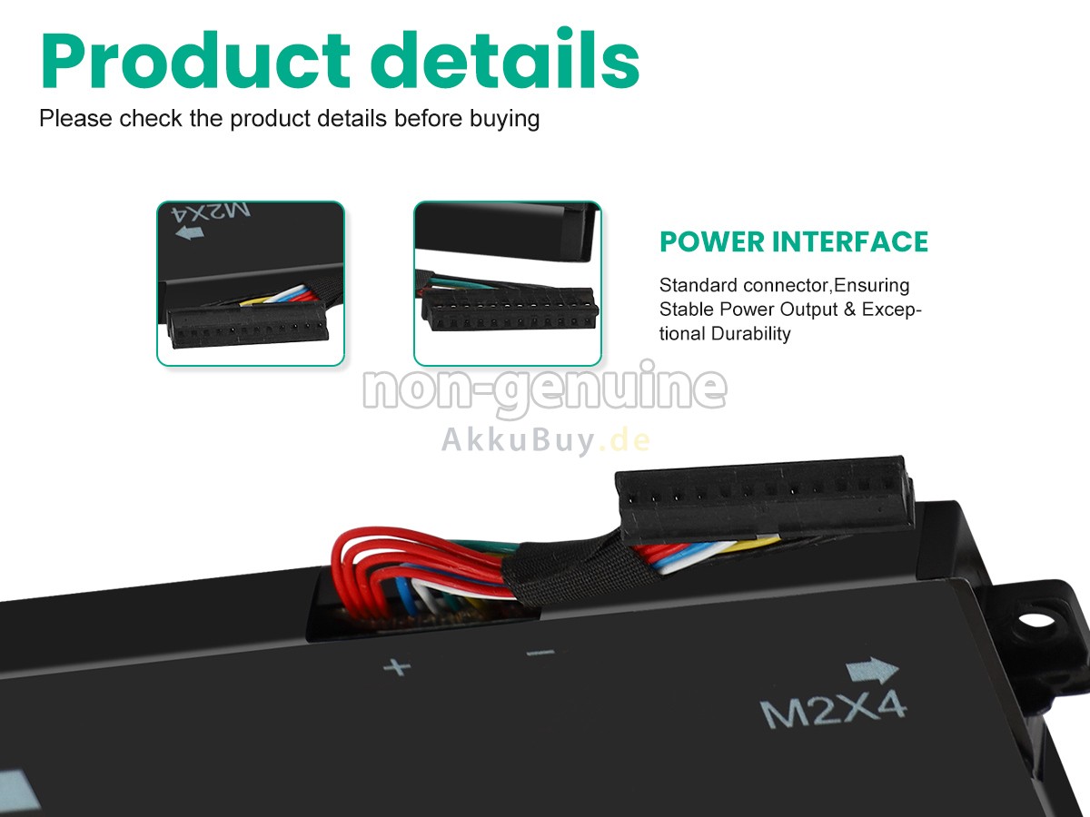 Dell P46E001 Ersatzakku