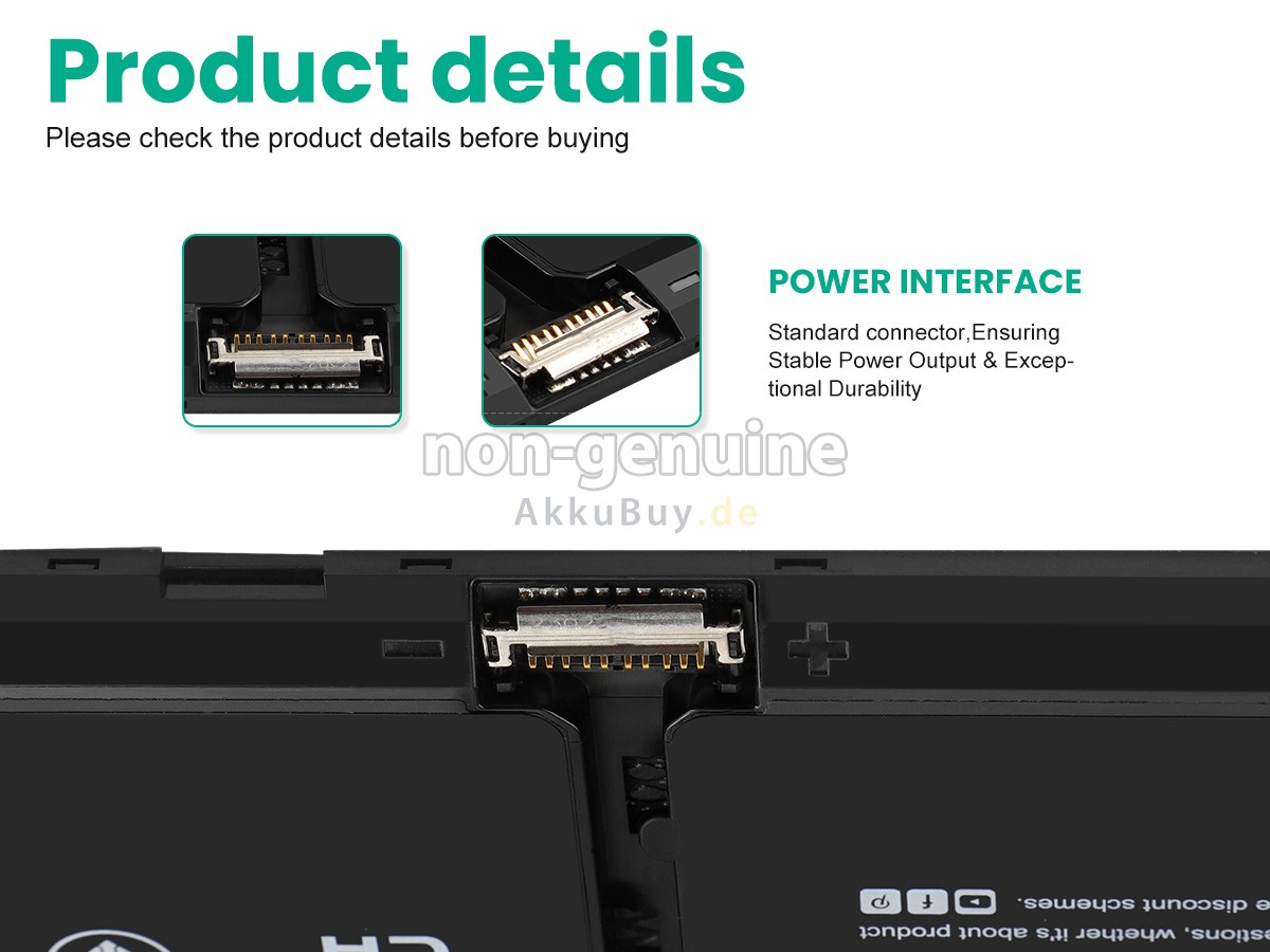 Dell WV3K8 Ersatzakku