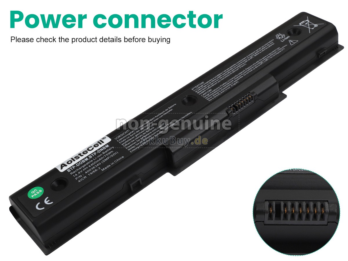 Fujitsu AKOYA P6622 Ersatzakku