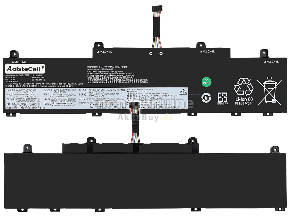 Lenovo ThinkPad C14 GEN 1 Chromebook-21C9000RPG Ersatzakku