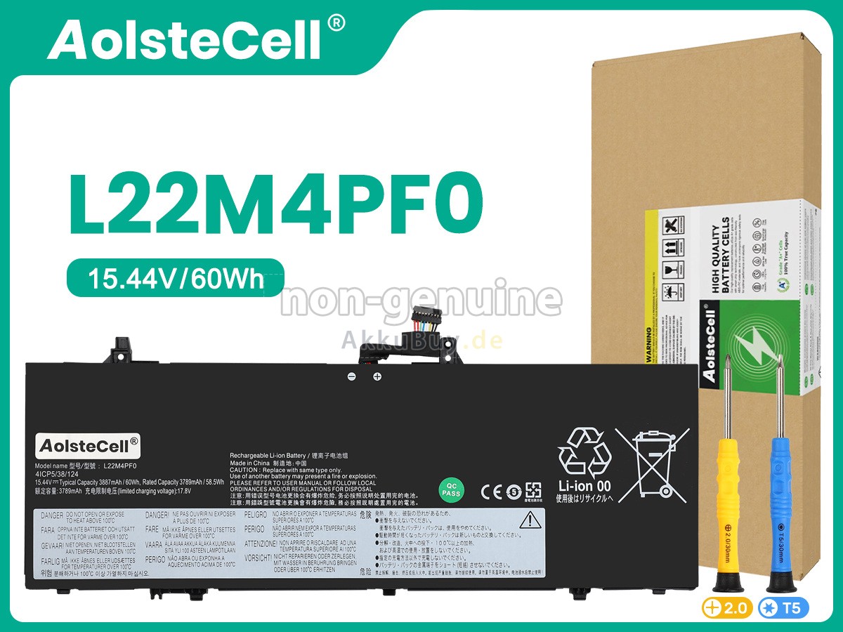 Lenovo L22C4PF0 Ersatzakku