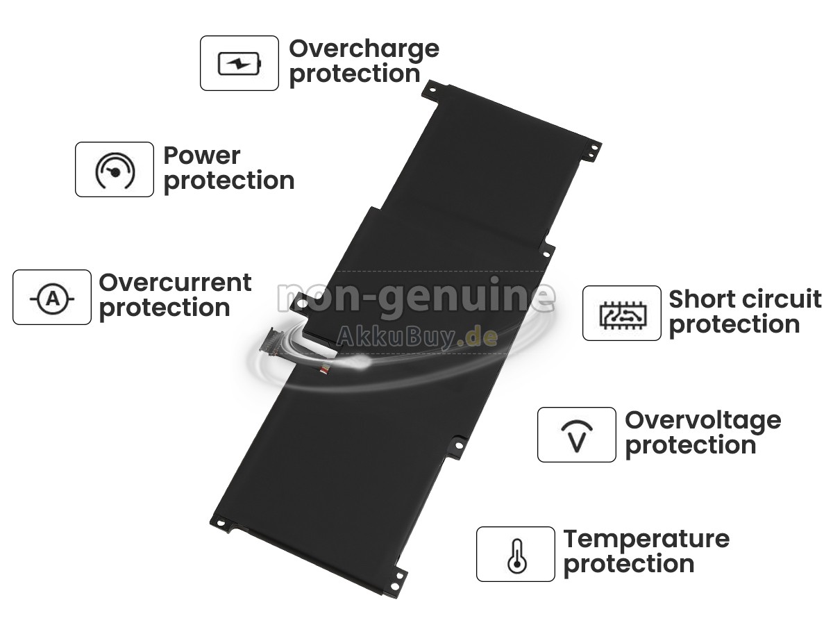 MSI PRESTIGE 14 A12UC-010JP Ersatzakku