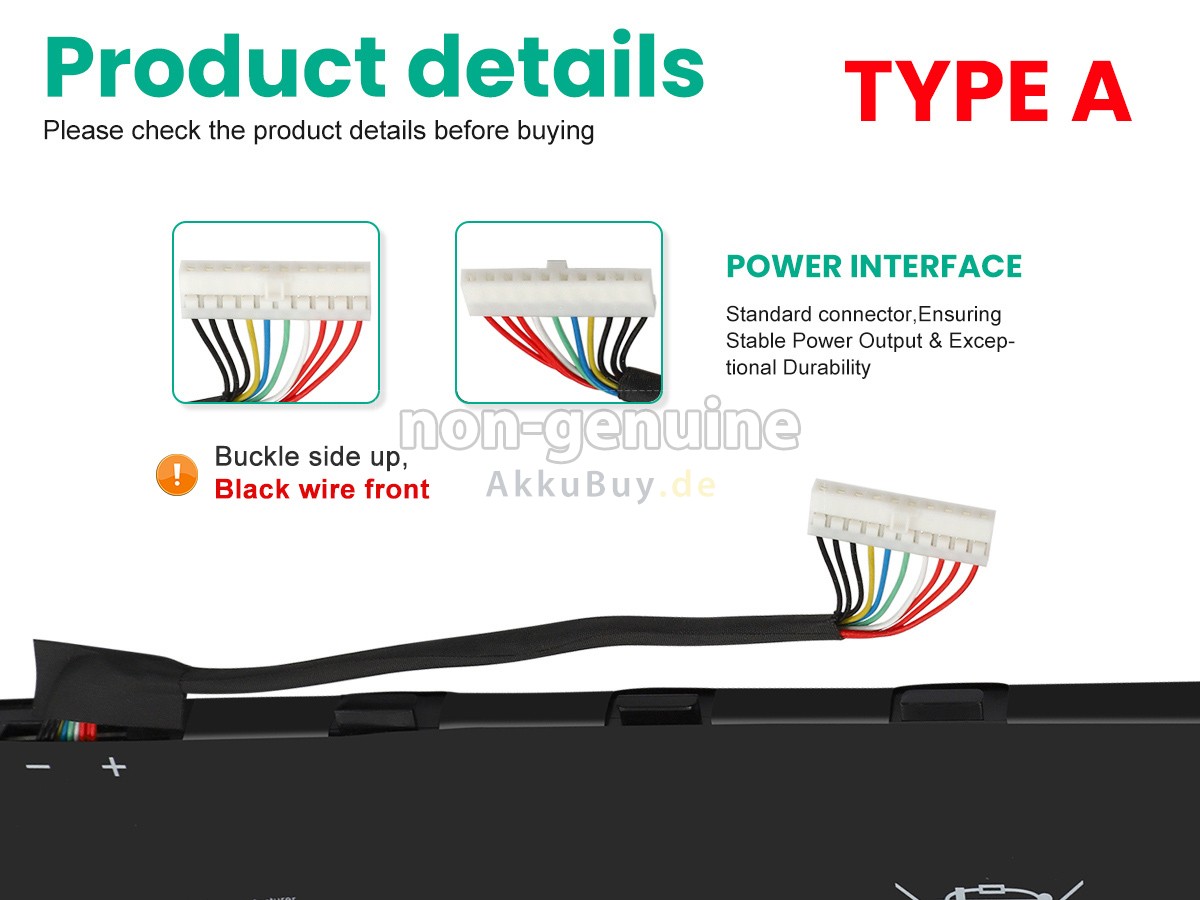 MSI STEALTH GS77 12UHS-050AU Ersatzakku