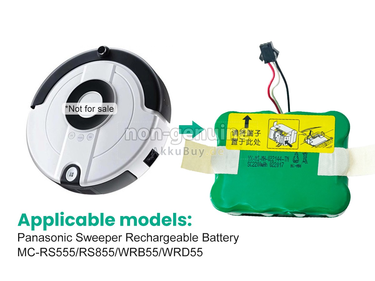 Panasonic MC-RS555 Ersatzakku