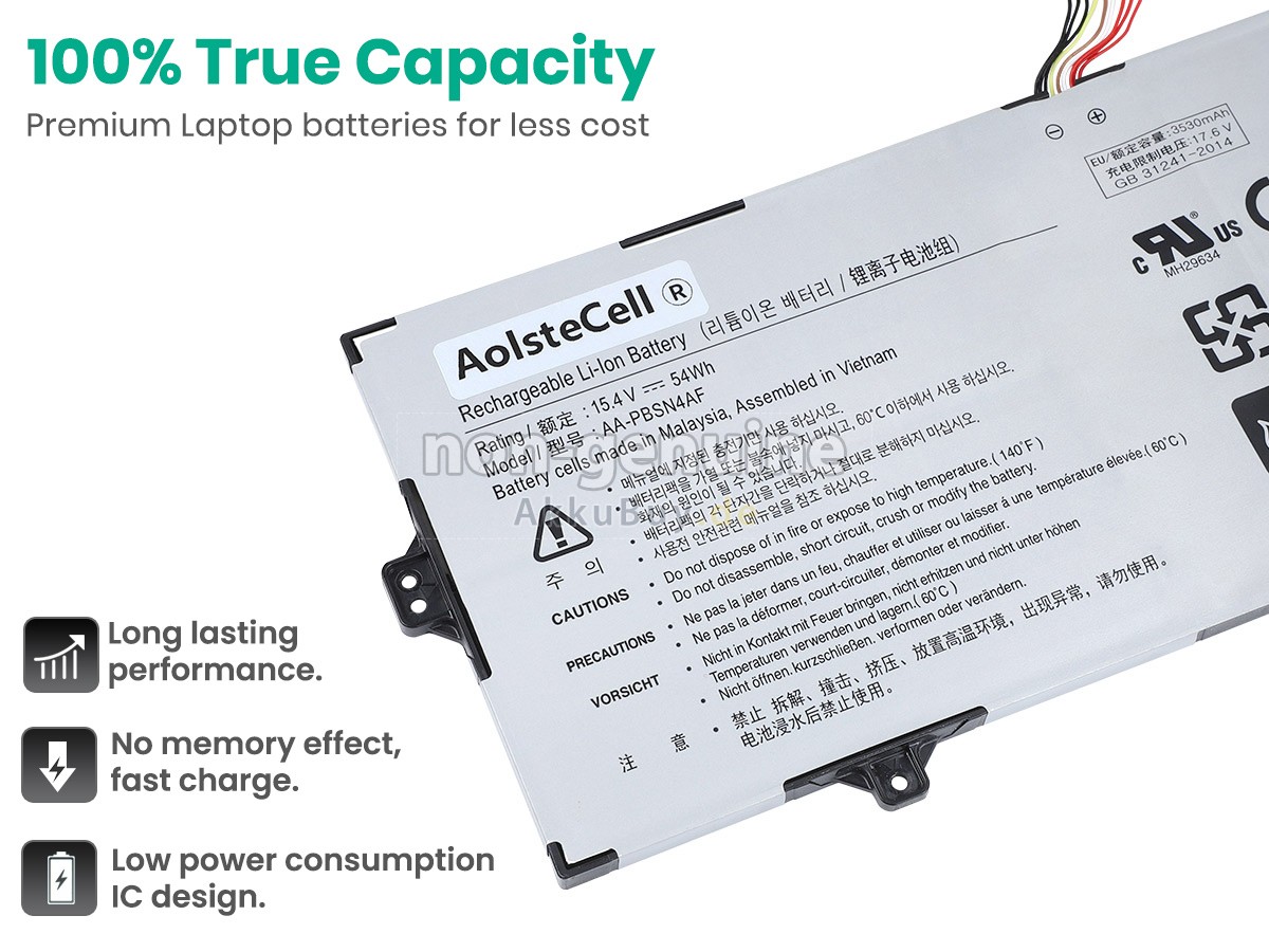 Samsung NP930SBE-K03HK Ersatzakku